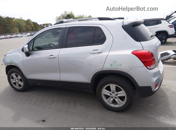 KL7CJPSM5NB567915 2022 CHEVROLET TRAX Silver 