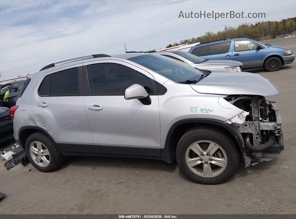 KL7CJPSM5NB567915 2022 CHEVROLET TRAX Silver Панорамний вид салону 360°