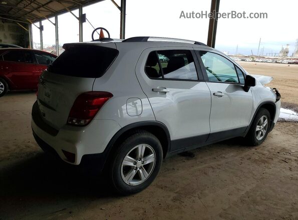 KL7CJPSM7MB372073 2021 CHEVROLET TRAX Белый Задняя правая четверть