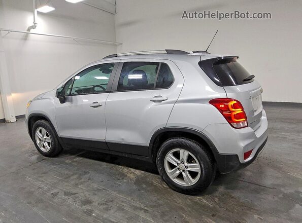 KL7CJPSMXNB540581 2022 CHEVROLET TRAX Silver Rear left