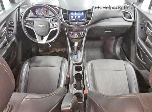 KL7CJPSMXNB540581 2022 CHEVROLET TRAX Silver Dashboard view