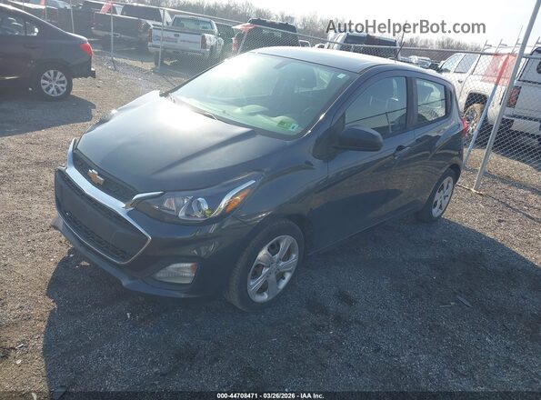 KL8CA6SA7KC734955 2019 CHEVROLET SPARK Black Передня ліва чверть