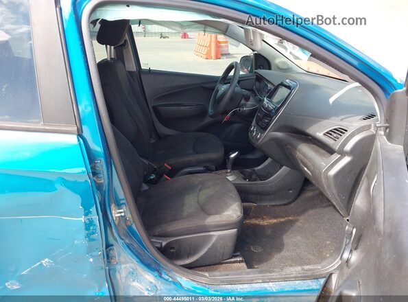 KL8CB6SA0KC707237 2019 CHEVROLET SPARK Бирюзовый Вид салона спереди