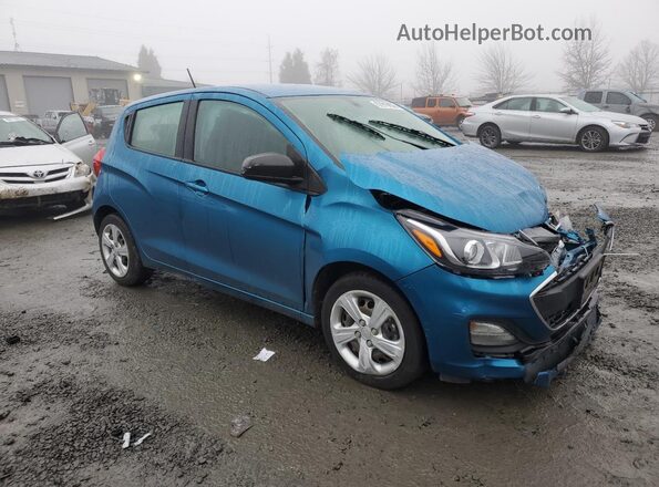 KL8CB6SA1KC720594 2019 CHEVROLET SPARK Blue 