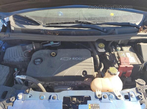 KL8CB6SA3JC450640 2018 CHEVROLET SPARK Blue Вид задньої частини салону