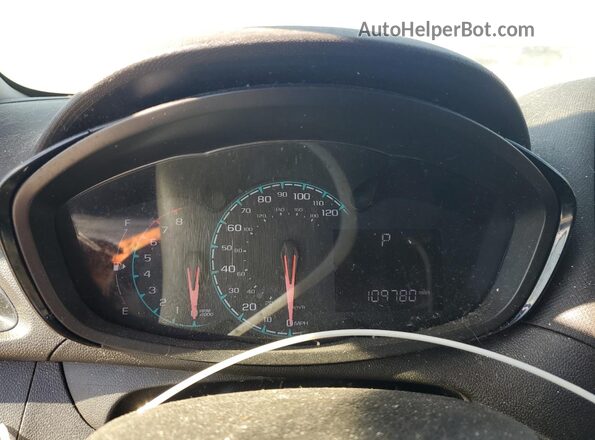KL8CB6SA3JC450640 2018 CHEVROLET SPARK Blue Вид щитка приладів