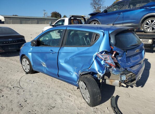 KL8CB6SA3JC450640 2018 CHEVROLET SPARK Blue Задня ліва чверть