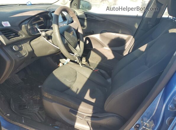 KL8CB6SA3JC450640 2018 CHEVROLET SPARK Blue Вид салону спереду
