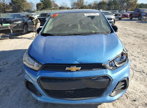 KL8CB6SA3JC450640 2018 CHEVROLET SPARK Blue Вид спереду
