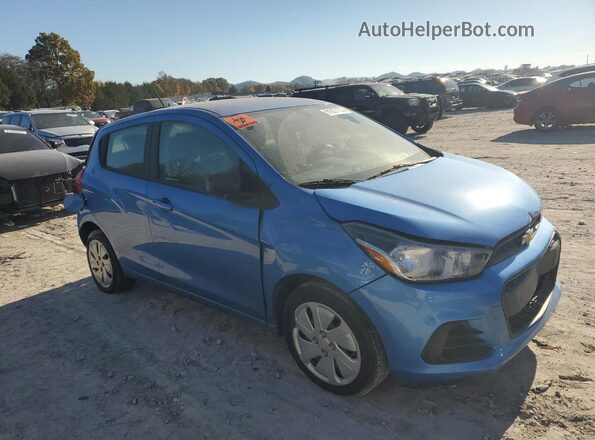KL8CB6SA3JC450640 2018 CHEVROLET SPARK Blue Передня права чверть
