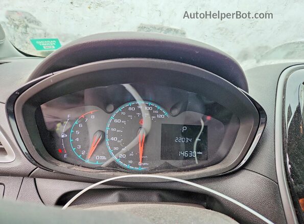KL8CB6SA3KC748218 2019 CHEVROLET SPARK Two Tone Вид щитка приладів