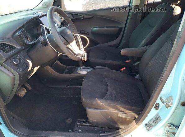 KL8CB6SA3MC221640 2021 CHEVROLET SPARK Turquoise Widok wnętrza z przodu
