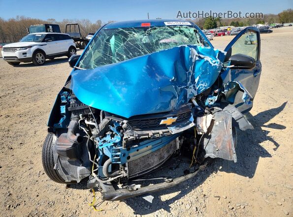 KL8CB6SA4MC716378 2021 CHEVROLET SPARK Blue Widok z przodu