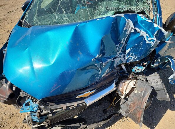 KL8CB6SA4MC716378 2021 CHEVROLET SPARK Blue Widok wnętrza z tyłu