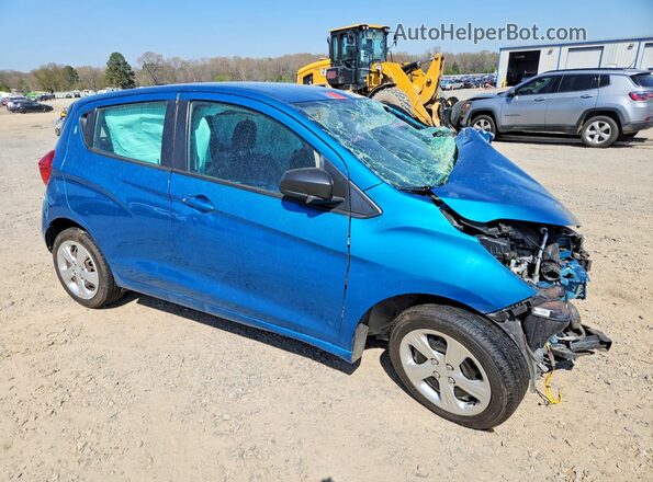 KL8CB6SA4MC716378 2021 CHEVROLET SPARK Blue Przód prawy