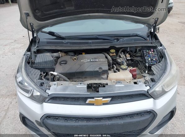 KL8CB6SA5HC786333 2017 CHEVROLET SPARK Silver Вид ззаду
