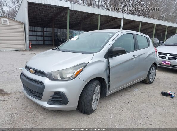 KL8CB6SA5HC786333 2017 CHEVROLET SPARK Silver Передня ліва чверть