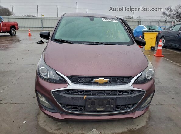 KL8CB6SA5KC725250 2019 CHEVROLET SPARK Purple Widok z przodu