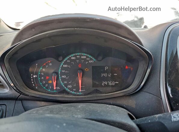 KL8CB6SA5KC725250 2019 CHEVROLET SPARK Purple Widok zestawu wskaźników