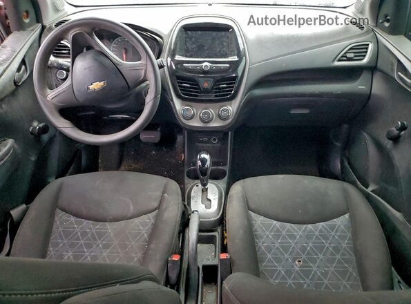 KL8CB6SA5KC725250 2019 CHEVROLET SPARK Purple Widok deski rozdzielczej