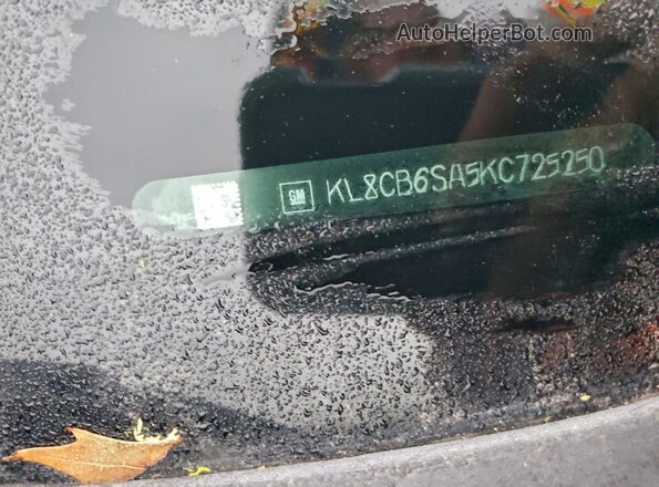KL8CB6SA5KC725250 2019 CHEVROLET SPARK Purple Widok komory silnika