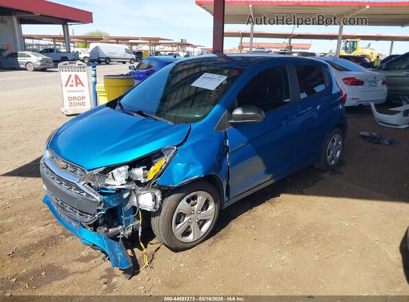 KL8CB6SA5MC710539 2021 CHEVROLET SPARK Blue Przód lewy