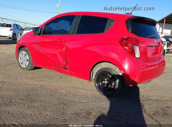 KL8CB6SA7HC782557 2017 CHEVROLET SPARK Red უკანა მარცხენა