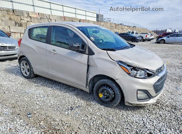 KL8CB6SA7MC731165 2021 CHEVROLET SPARK Cream Front right