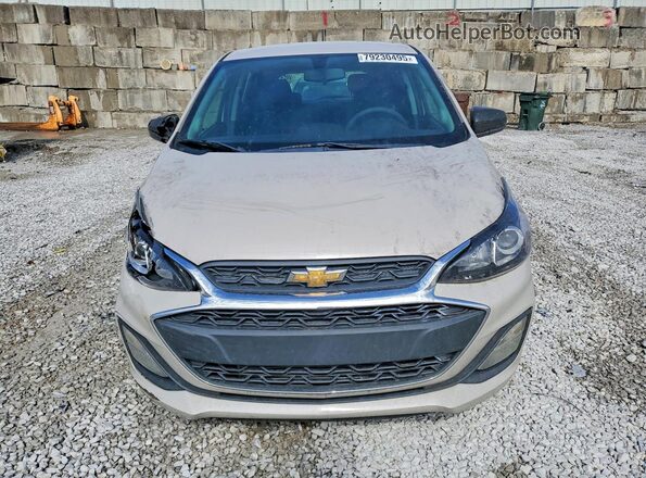 KL8CB6SA7MC731165 2021 CHEVROLET SPARK Cream Front view