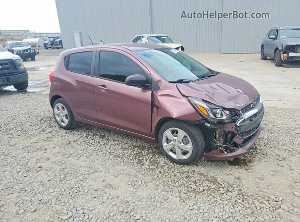 KL8CB6SA8MC740943 2021 CHEVROLET SPARK Purple Передня права чверть