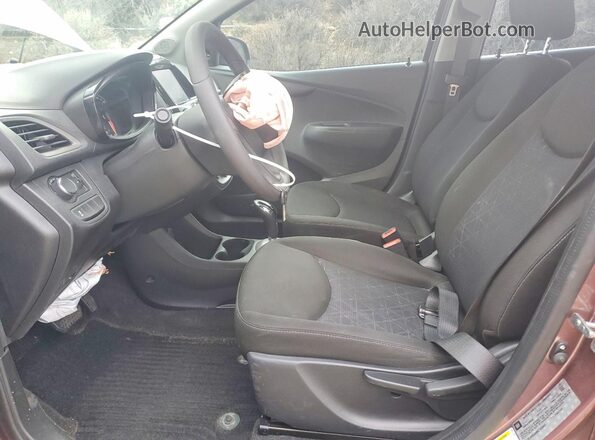 KL8CB6SA8MC740943 2021 CHEVROLET SPARK Purple Вид салону спереду