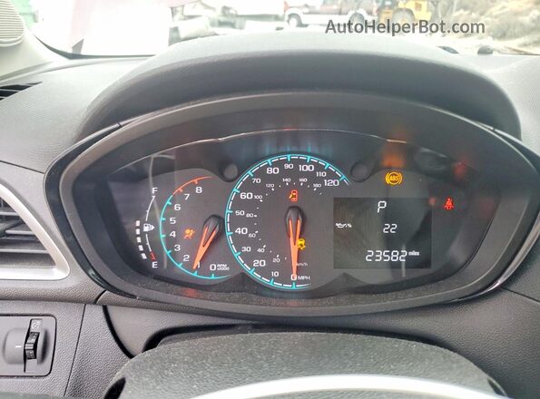 KL8CB6SA8MC740943 2021 CHEVROLET SPARK Purple Вид щитка приладів