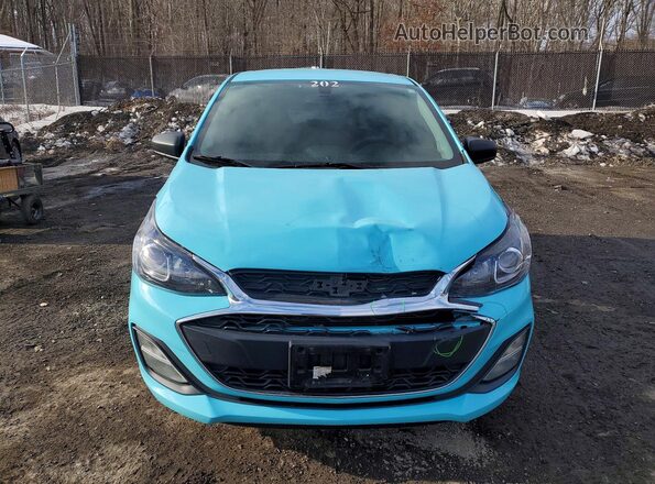 KL8CB6SA8MC742837 2021 CHEVROLET SPARK Blue Widok z przodu