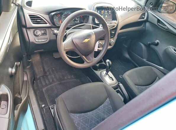 KL8CB6SA8MC742837 2021 CHEVROLET SPARK Blue Widok deski rozdzielczej