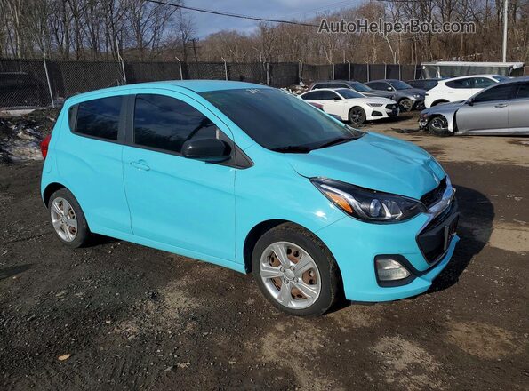 KL8CB6SA8MC742837 2021 CHEVROLET SPARK Blue Przód prawy