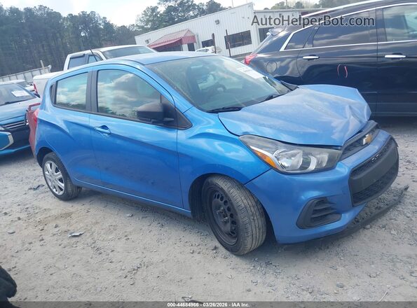 KL8CB6SA9GC573870 2016 CHEVROLET SPARK Blue უკანა სალონის ხედი