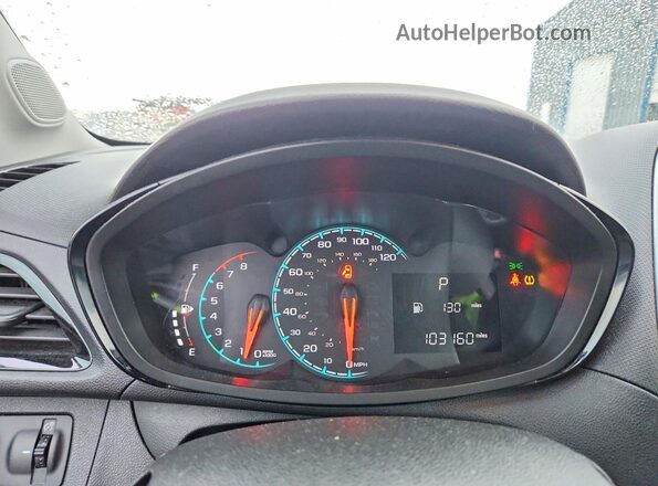 KL8CB6SA9GC643996 2016 CHEVROLET SPARK White Սարքավորումների վահանակի տեսք