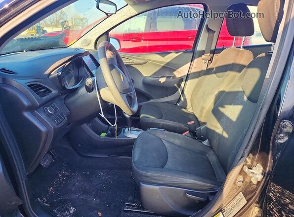 KL8CB6SA9MC740143 2021 CHEVROLET SPARK Black Widok wnętrza z przodu