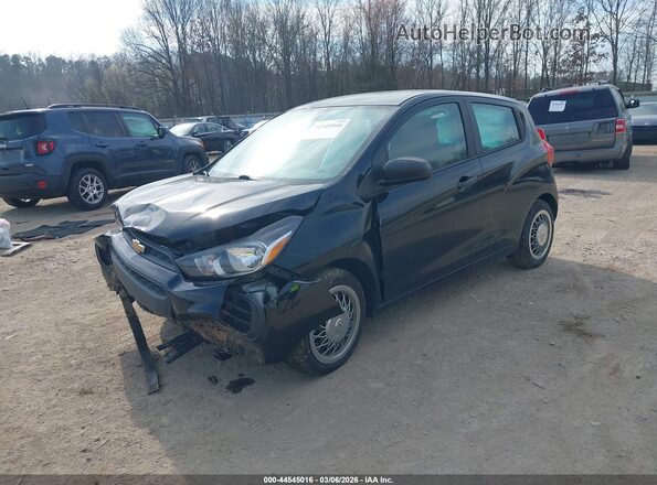 KL8CB6SAXHC811288 2017 CHEVROLET SPARK Black წინა მარცხენა ხედი სამი მეოთხედიდან