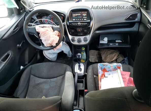 KL8CB6SAXHC829712 2017 CHEVROLET SPARK Black Widok deski rozdzielczej
