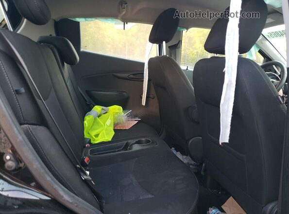KL8CB6SAXHC829712 2017 CHEVROLET SPARK Black Widok tylnych siedzeń