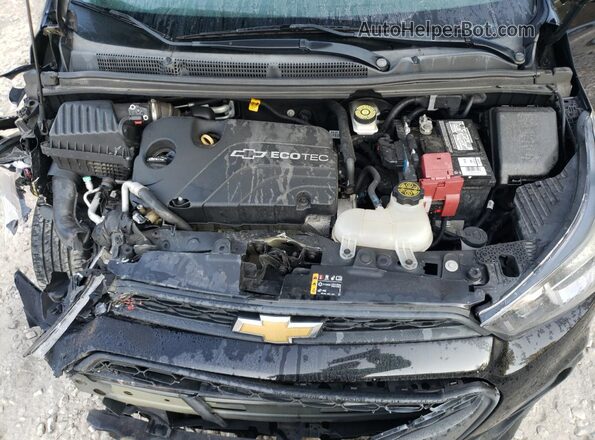 KL8CB6SAXHC829712 2017 CHEVROLET SPARK Black Widok wnętrza z tyłu
