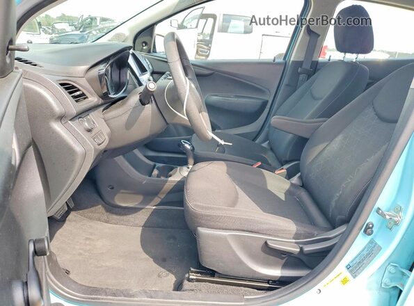 KL8CB6SAXMC221747 2021 CHEVROLET SPARK Blue Widok wnętrza z przodu
