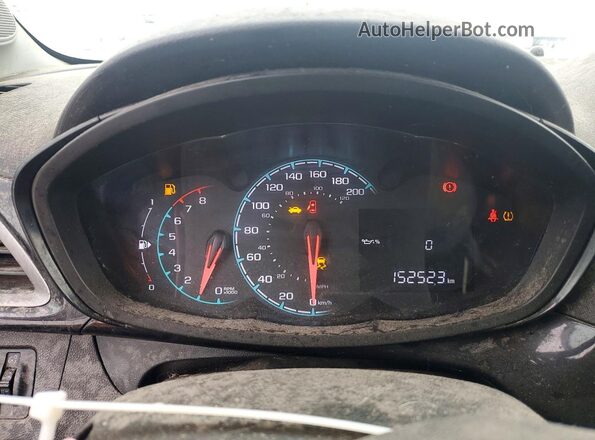 KL8CC6SA2KC757747 2019 CHEVROLET SPARK Silver Widok zestawu wskaźników
