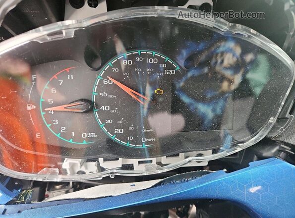 KL8CD6SA0JC447589 2018 CHEVROLET SPARK Blue Սարքավորումների վահանակի տեսք