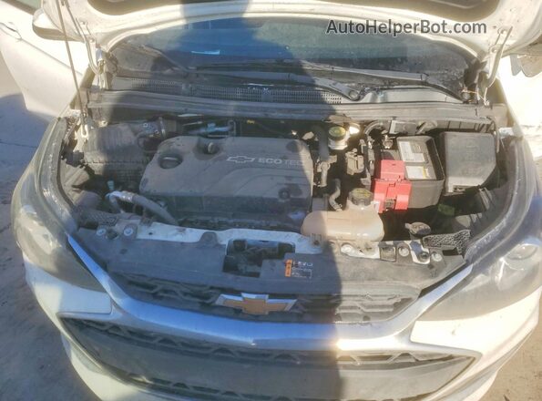 KL8CD6SA0MC744060 2021 CHEVROLET SPARK Белый Вид задней части салона