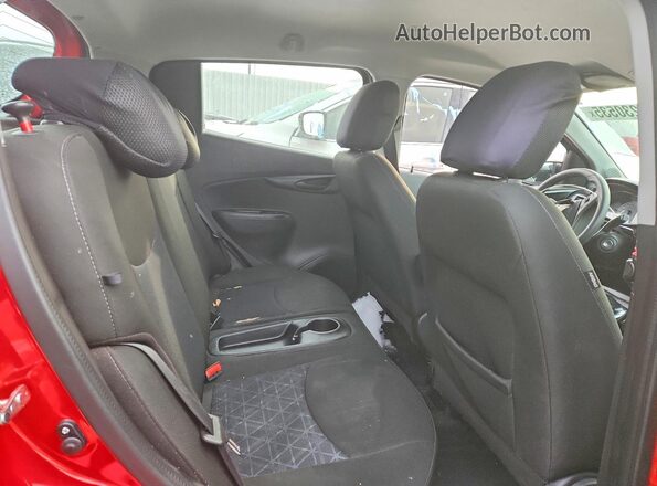 KL8CD6SA1MC722715 2021 CHEVROLET SPARK Red Widok tylnych siedzeń