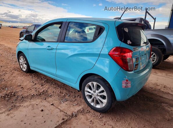 KL8CD6SA1MC734461 2021 CHEVROLET SPARK Blue Rear left