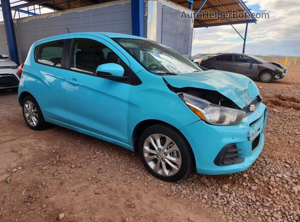 KL8CD6SA1MC734461 2021 CHEVROLET SPARK Blue Front right