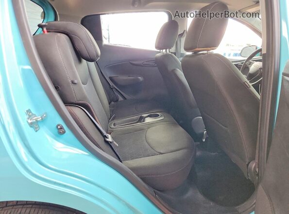 KL8CD6SA1MC734461 2021 CHEVROLET SPARK Blue Rear seats view